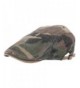 RaOn N11 New Vintage Feel Gatsby Army Fabric Camo Military IVY Cap Cabbie newsboy Hat - Green - CC129DH5WEV