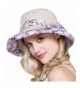 OLEWELL Women's Floppy Foldable UPF 50+ Hat-Summer Sun Beach-Wide Brim Cap - Off-White - CU183TCCN7G