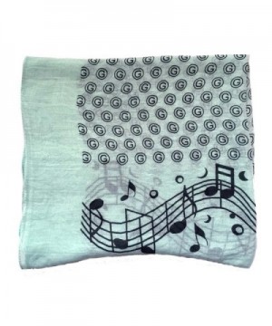 Music Note Scarf Teacher College in Fashion Scarves