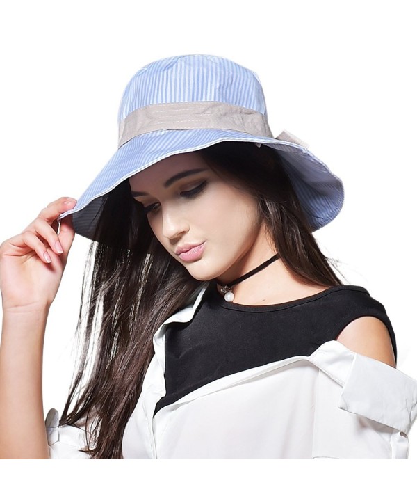 Womens Summer Beach Sun Hats B-light Blue CU17AARK5U0