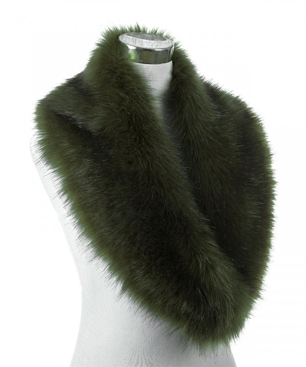 Women Winter Faux Fur Scarf Wrap Collar Shrug for Wedding Evening Party ...