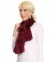 Sakkas 16111 Comfort Ruffle Burgundy in Fashion Scarves