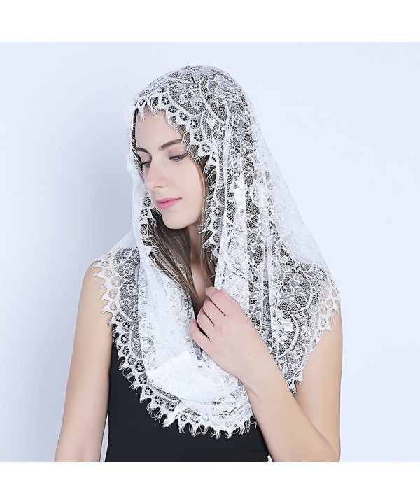 Infinity Scarf Mantilla Catholic Veil Church Veil Head Covering Latin ...