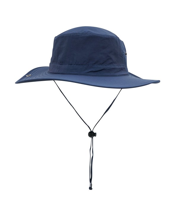Home Prefer Men's Sun Hats Breathable Light Weight UPF50+ Wide Brim Fishing  Hat