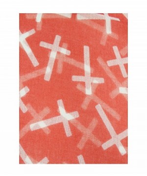 Modadorn Winter Cross Print Infinitiy