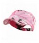 MG Women's Enzyme Washed Cotton Twill Cap Hat (Pink Camo) - C5111GHV97V