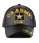 THE HAT DEPOT 1100 Official Licensed 3D Embroidered Soft Faux Leather Cap - U.s.army-black Star - CP1875KI9Z7