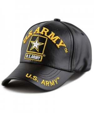 HAT DEPOT Official Embroidered U S Army Black